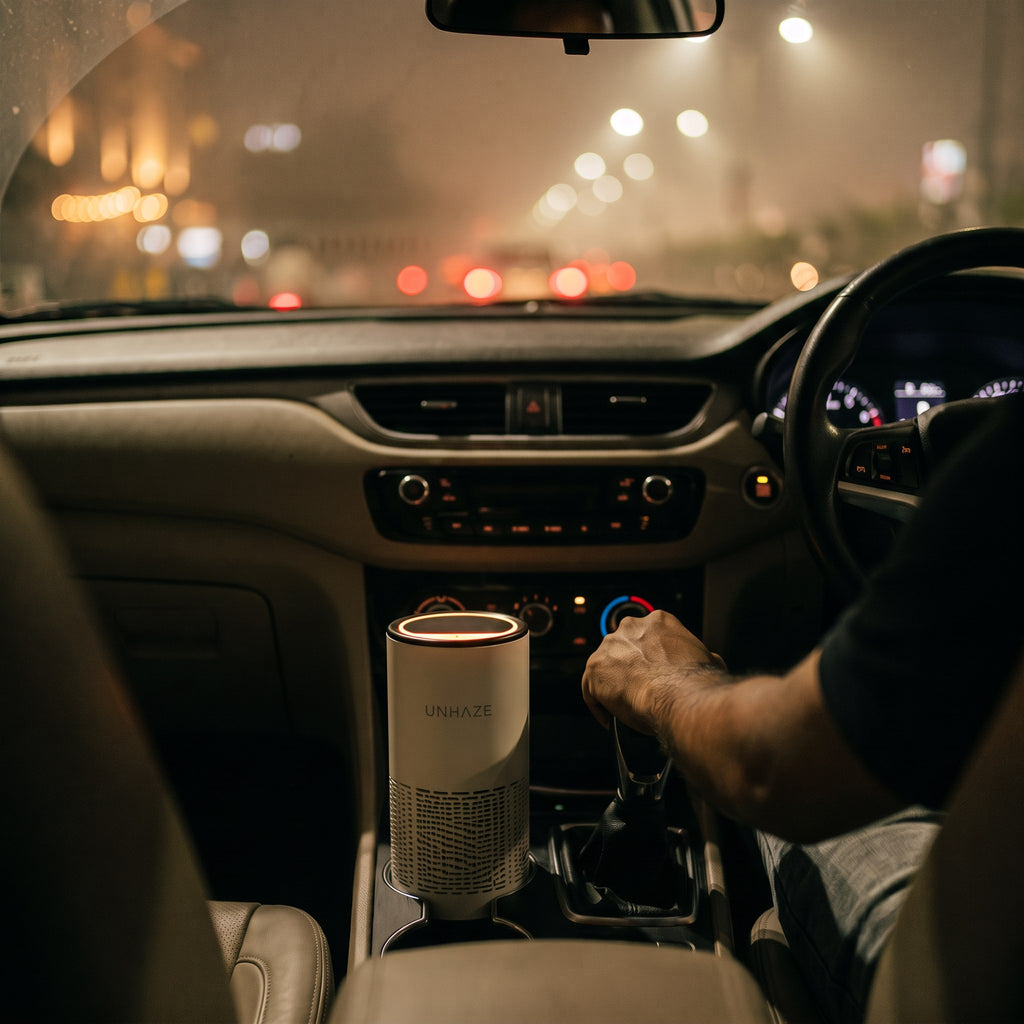 Unhaze C1 on a night drive