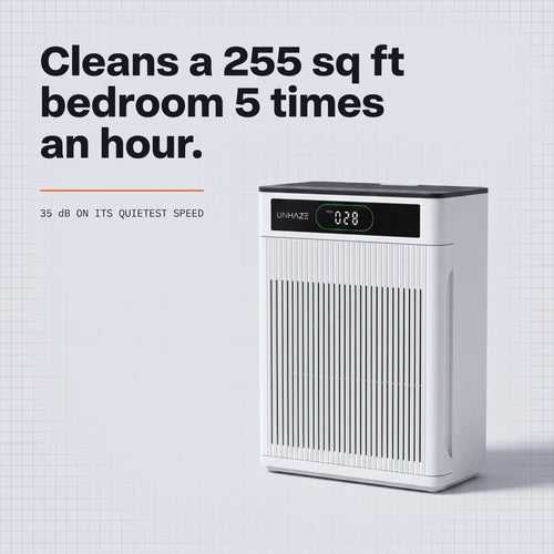 Unhaze S3 air purifier, studio view
