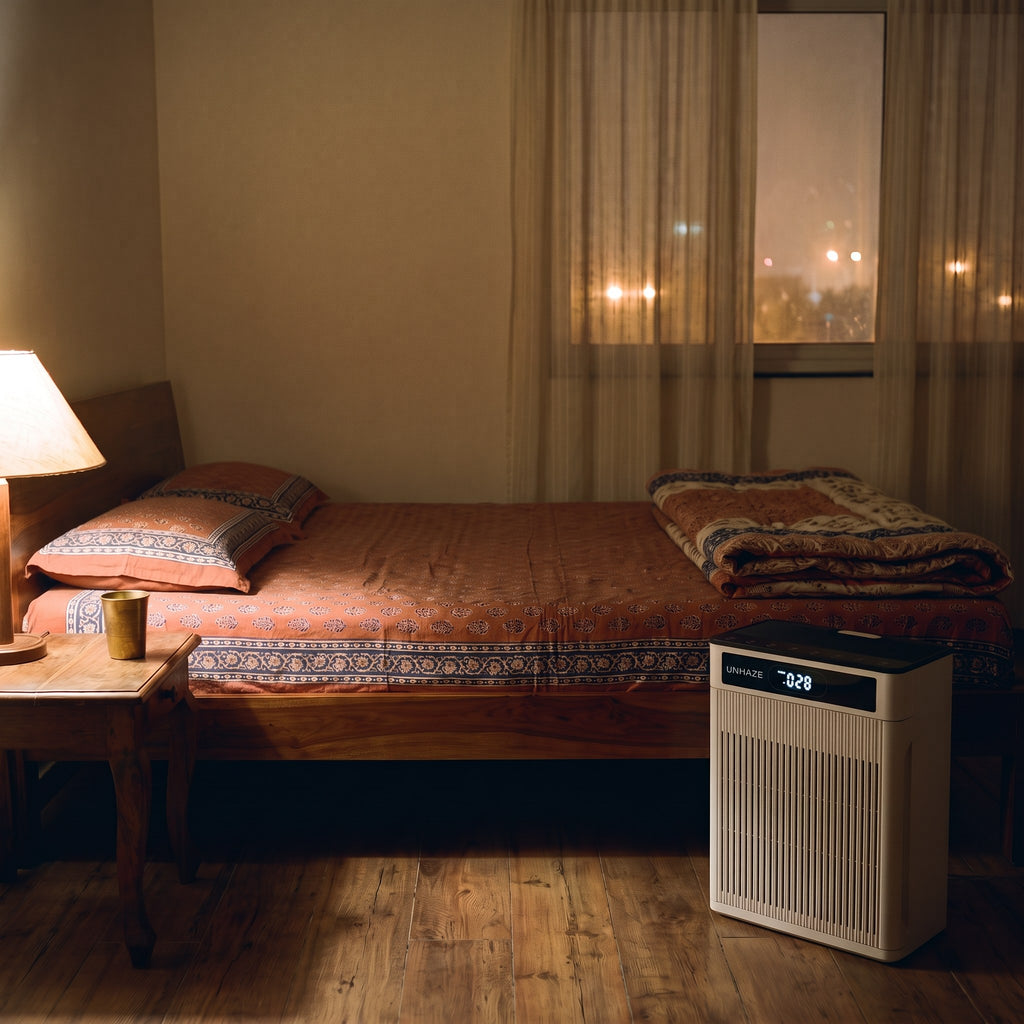 Unhaze S3 in a bedroom at night