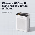 Unhaze S5 air purifier, studio view